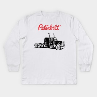 Peterblt Kids Long Sleeve T-Shirt